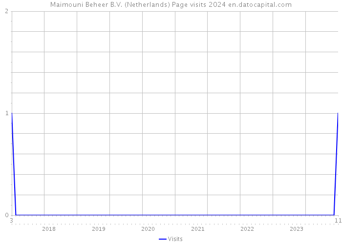 Maimouni Beheer B.V. (Netherlands) Page visits 2024 