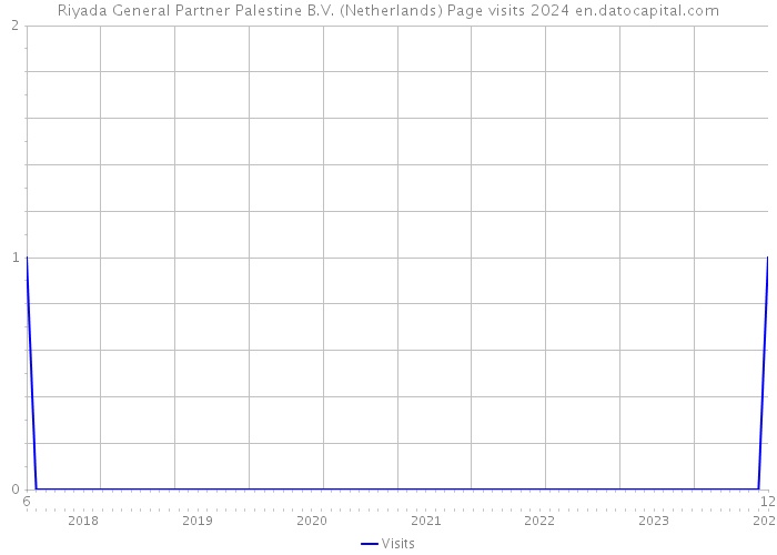 Riyada General Partner Palestine B.V. (Netherlands) Page visits 2024 
