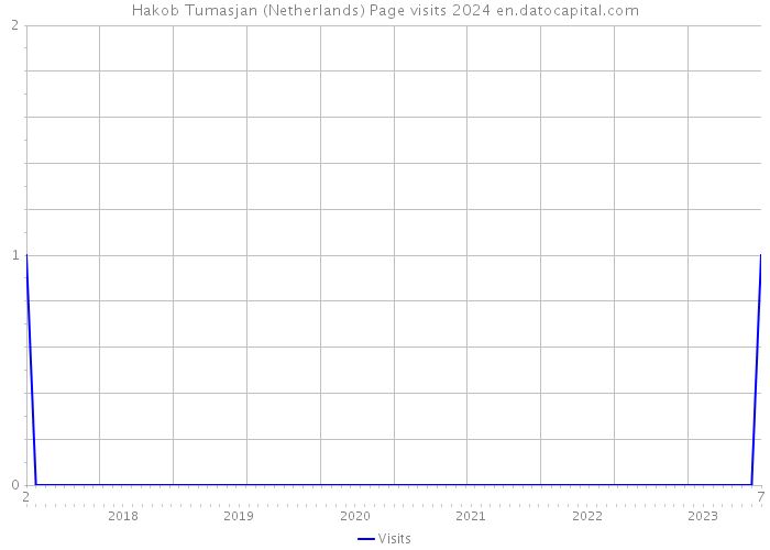 Hakob Tumasjan (Netherlands) Page visits 2024 