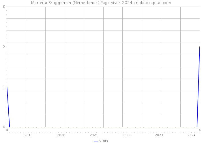 Marietta Bruggeman (Netherlands) Page visits 2024 