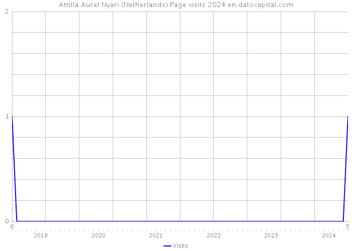 Attilla Aurel Nyari (Netherlands) Page visits 2024 
