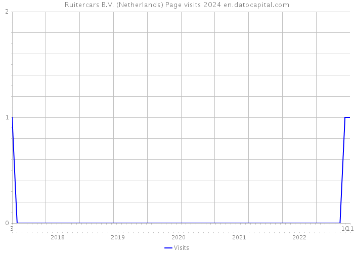 Ruitercars B.V. (Netherlands) Page visits 2024 