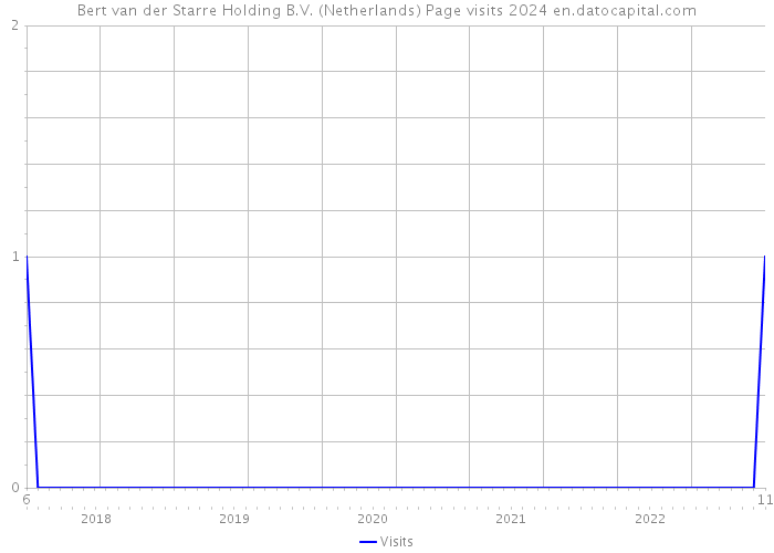 Bert van der Starre Holding B.V. (Netherlands) Page visits 2024 