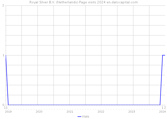 Royal Silver B.V. (Netherlands) Page visits 2024 