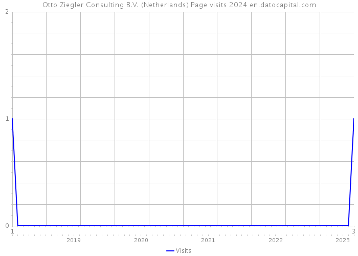 Otto Ziegler Consulting B.V. (Netherlands) Page visits 2024 