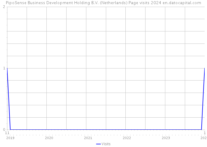 PipoSense Business Development Holding B.V. (Netherlands) Page visits 2024 