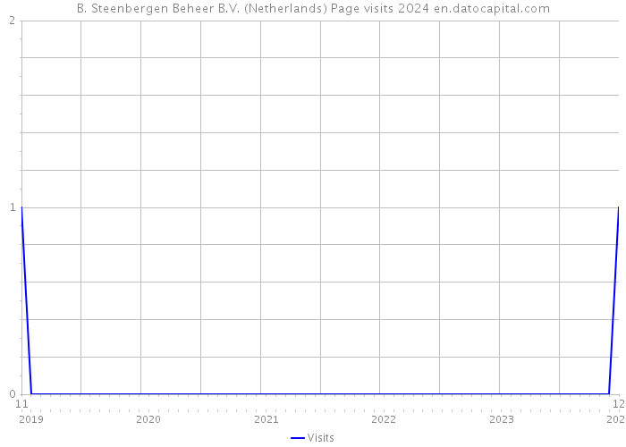 B. Steenbergen Beheer B.V. (Netherlands) Page visits 2024 