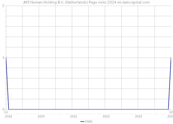 JMS Numan Holding B.V. (Netherlands) Page visits 2024 