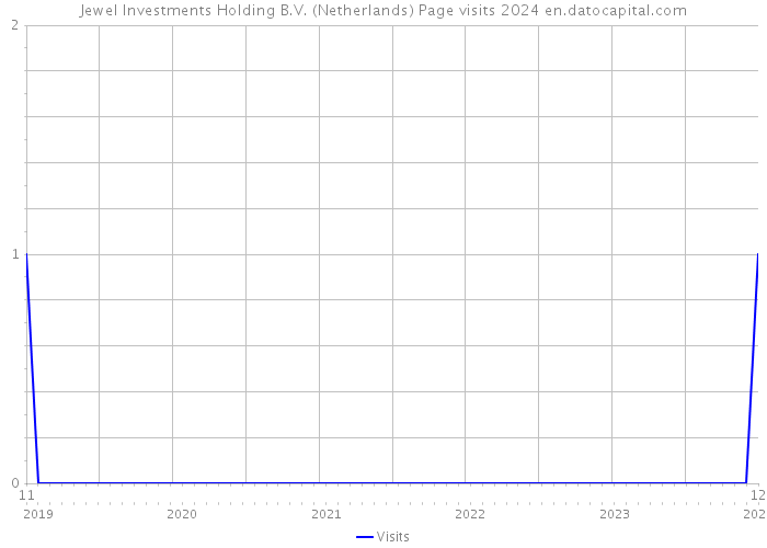 Jewel Investments Holding B.V. (Netherlands) Page visits 2024 