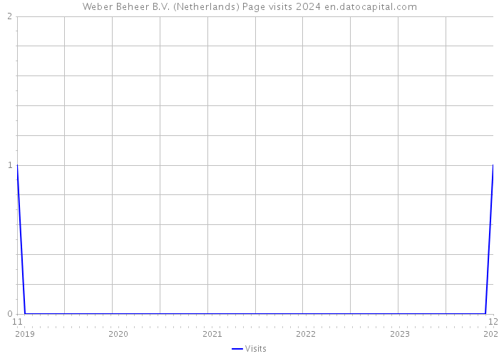 Weber Beheer B.V. (Netherlands) Page visits 2024 