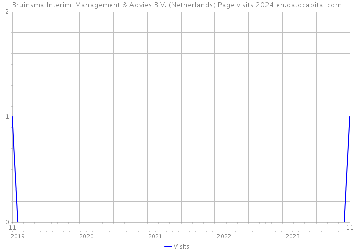 Bruinsma Interim-Management & Advies B.V. (Netherlands) Page visits 2024 