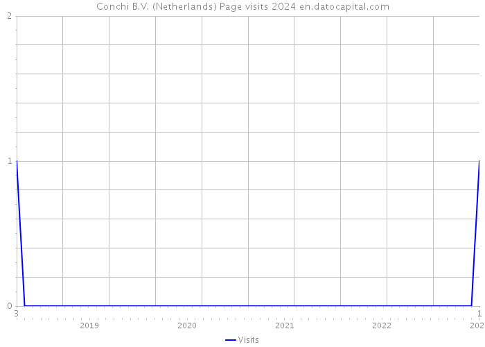 Conchi B.V. (Netherlands) Page visits 2024 