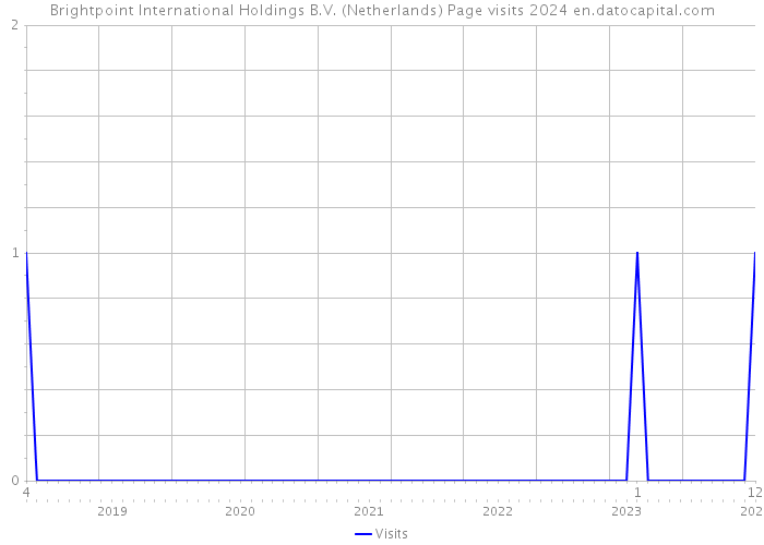 Brightpoint International Holdings B.V. (Netherlands) Page visits 2024 