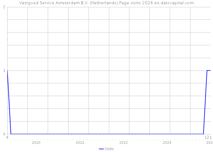Vastgoed Service Amsterdam B.V. (Netherlands) Page visits 2024 