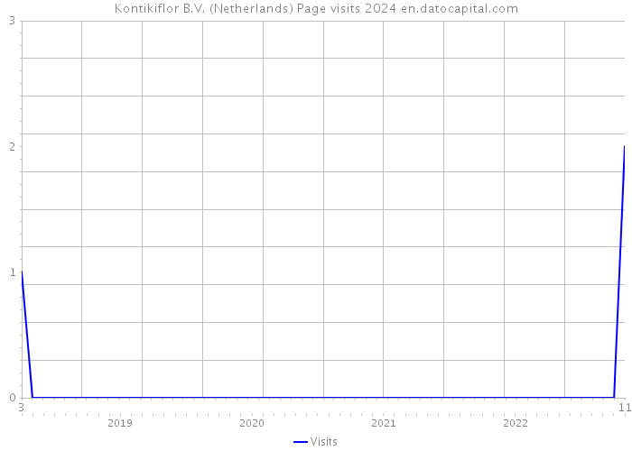 Kontikiflor B.V. (Netherlands) Page visits 2024 