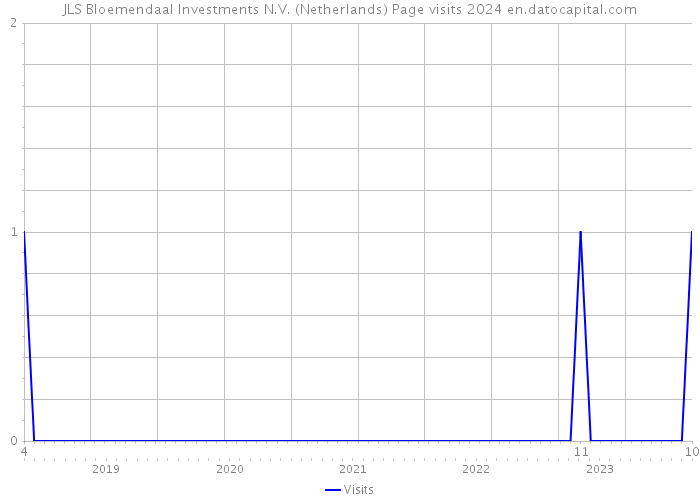 JLS Bloemendaal Investments N.V. (Netherlands) Page visits 2024 