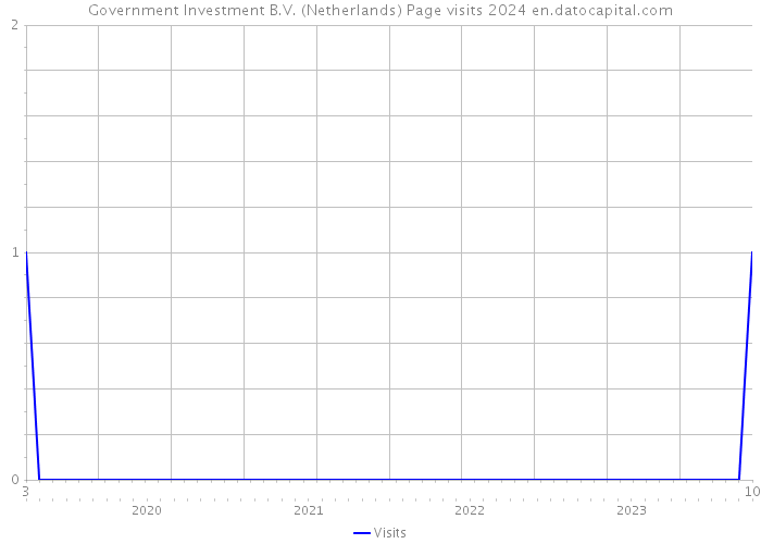Government Investment B.V. (Netherlands) Page visits 2024 