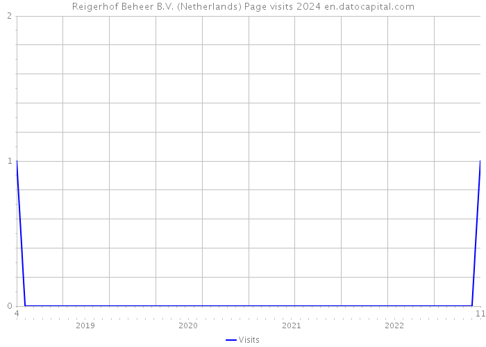 Reigerhof Beheer B.V. (Netherlands) Page visits 2024 