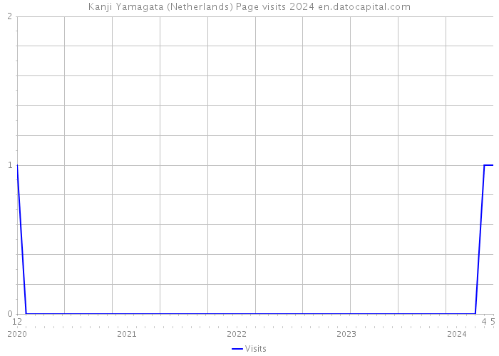 Kanji Yamagata (Netherlands) Page visits 2024 