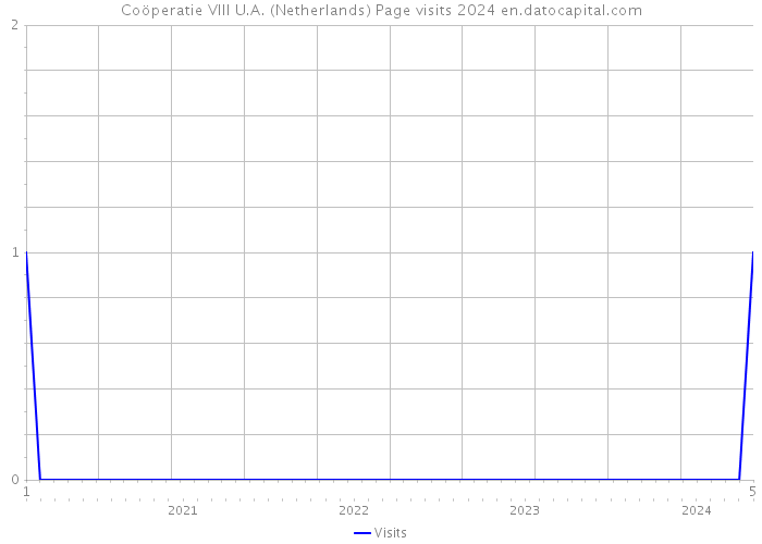 Coöperatie VIII U.A. (Netherlands) Page visits 2024 