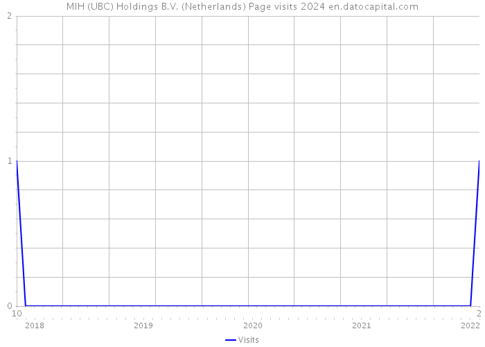 MIH (UBC) Holdings B.V. (Netherlands) Page visits 2024 