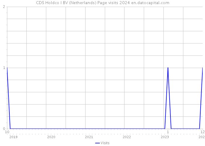 CDS Holdco I BV (Netherlands) Page visits 2024 