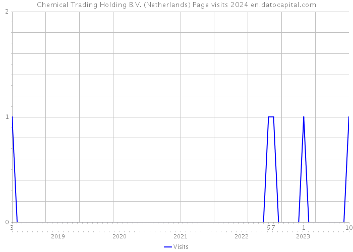 Chemical Trading Holding B.V. (Netherlands) Page visits 2024 