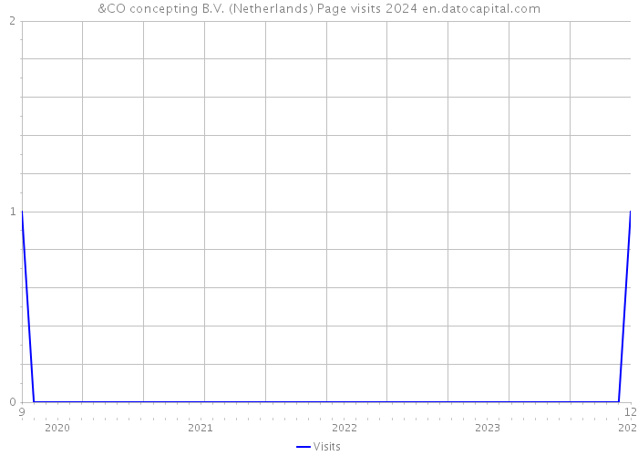&CO concepting B.V. (Netherlands) Page visits 2024 