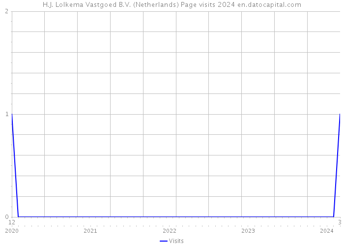 H.J. Lolkema Vastgoed B.V. (Netherlands) Page visits 2024 