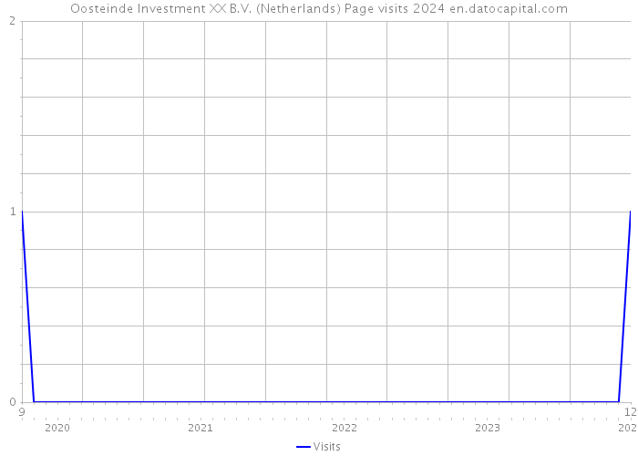Oosteinde Investment XX B.V. (Netherlands) Page visits 2024 
