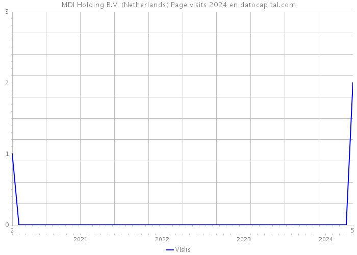 MDI Holding B.V. (Netherlands) Page visits 2024 