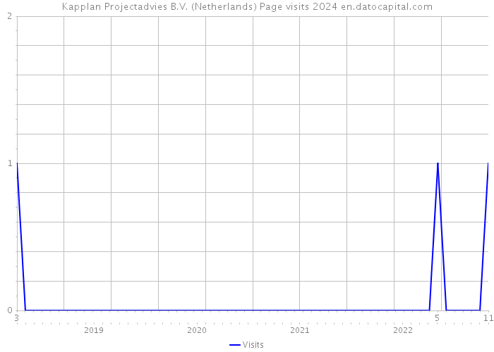 Kapplan Projectadvies B.V. (Netherlands) Page visits 2024 