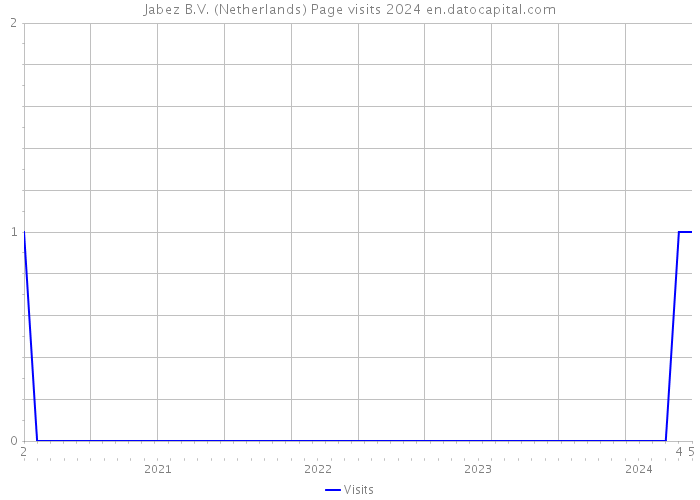 Jabez B.V. (Netherlands) Page visits 2024 