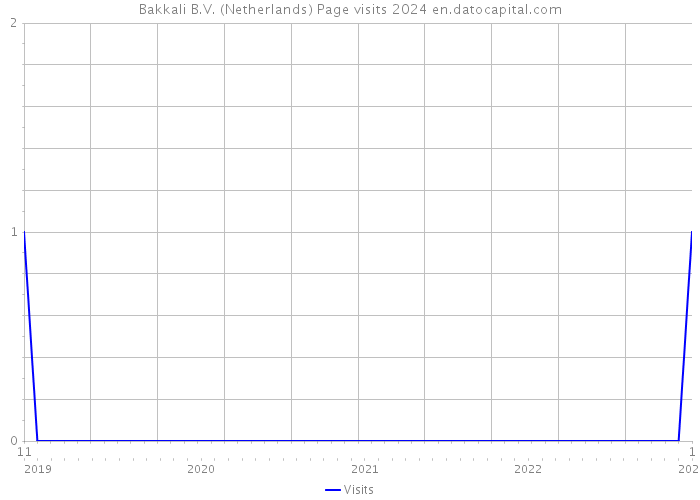 Bakkali B.V. (Netherlands) Page visits 2024 