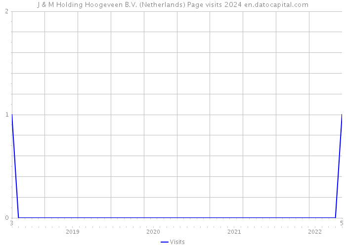 J & M Holding Hoogeveen B.V. (Netherlands) Page visits 2024 