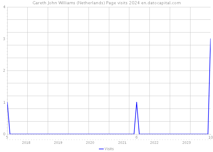 Gareth John Williams (Netherlands) Page visits 2024 