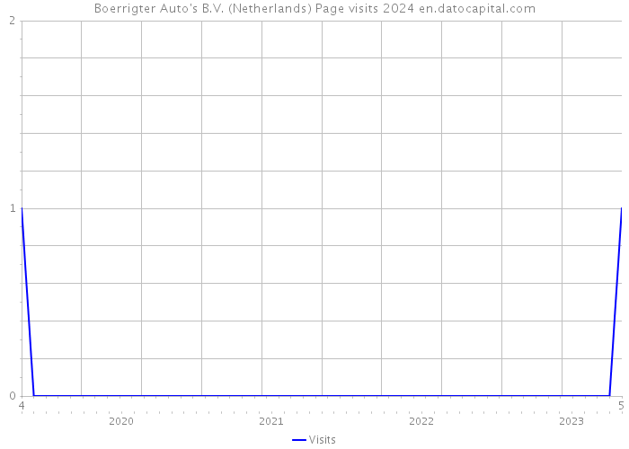 Boerrigter Auto's B.V. (Netherlands) Page visits 2024 