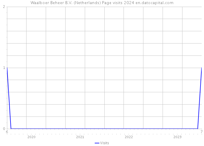 Waalboer Beheer B.V. (Netherlands) Page visits 2024 