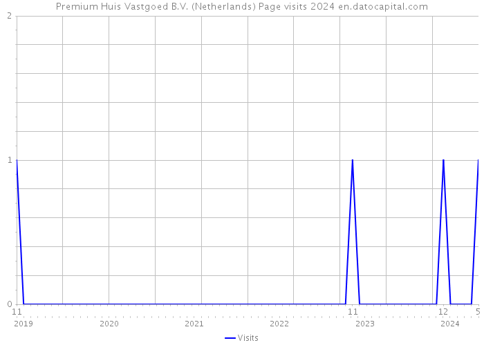 Premium Huis Vastgoed B.V. (Netherlands) Page visits 2024 