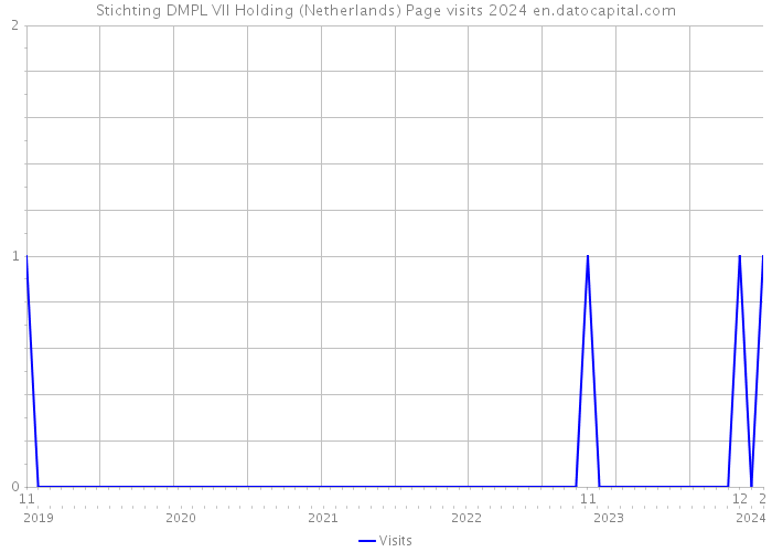 Stichting DMPL VII Holding (Netherlands) Page visits 2024 