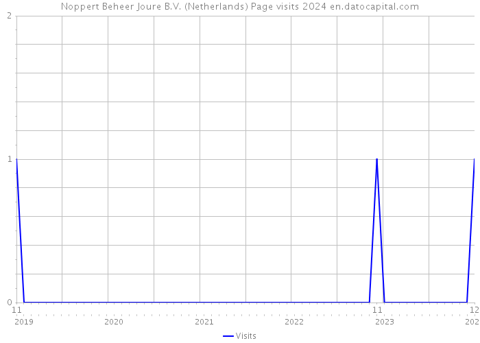 Noppert Beheer Joure B.V. (Netherlands) Page visits 2024 
