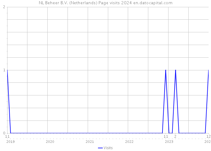 NL Beheer B.V. (Netherlands) Page visits 2024 