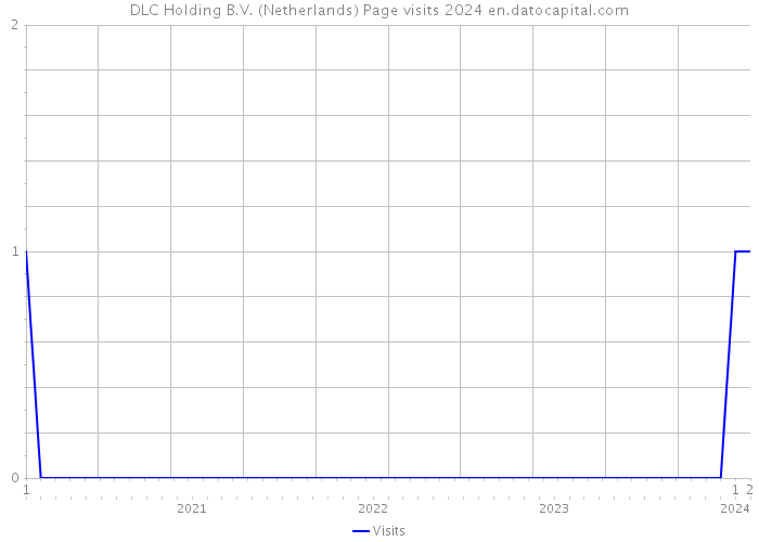 DLC Holding B.V. (Netherlands) Page visits 2024 