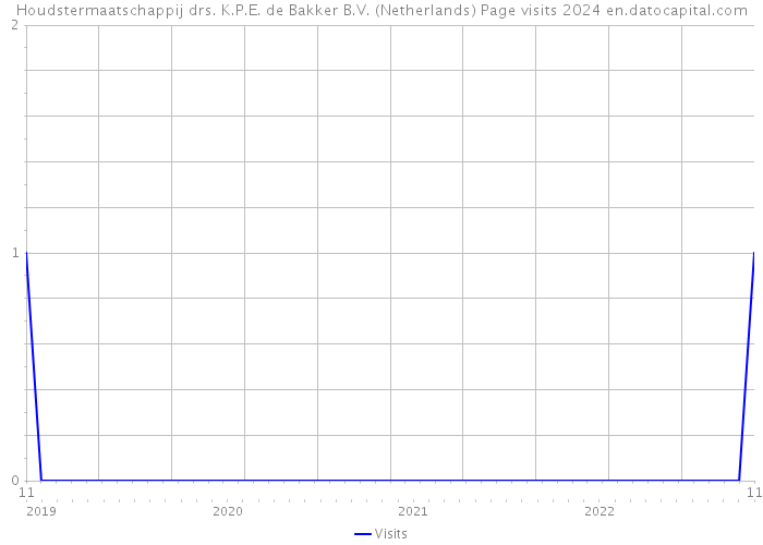 Houdstermaatschappij drs. K.P.E. de Bakker B.V. (Netherlands) Page visits 2024 