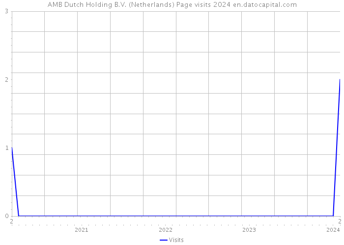 AMB Dutch Holding B.V. (Netherlands) Page visits 2024 