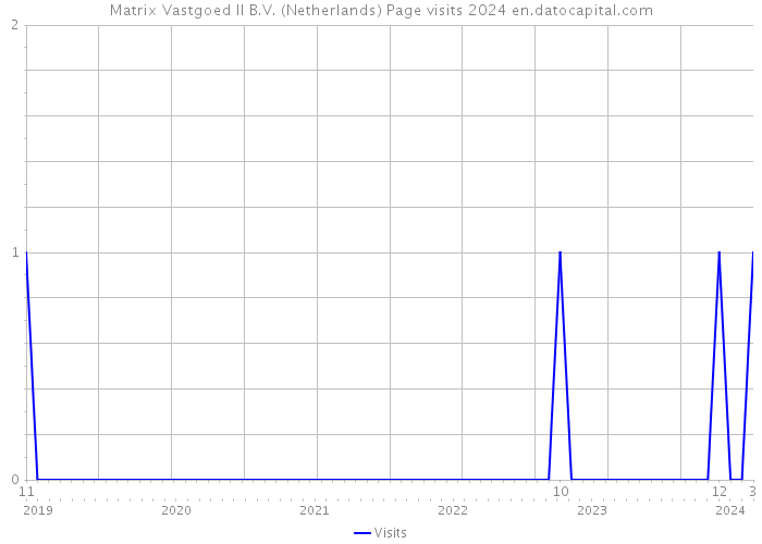 Matrix Vastgoed II B.V. (Netherlands) Page visits 2024 