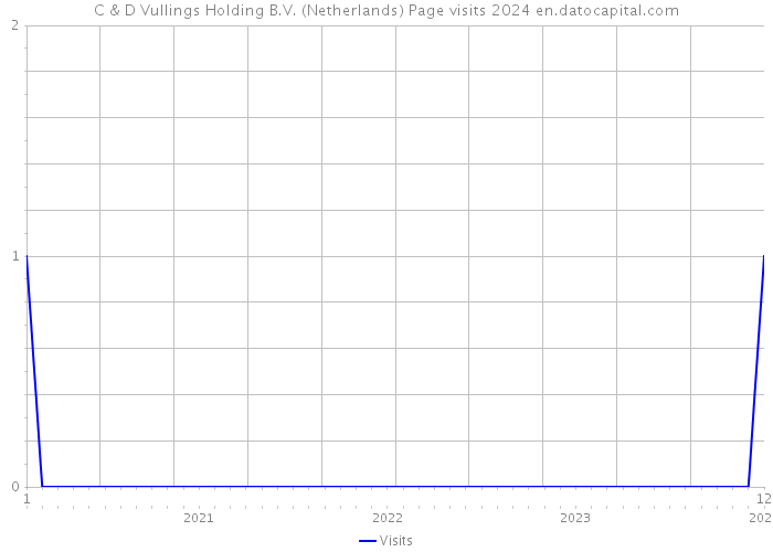 C & D Vullings Holding B.V. (Netherlands) Page visits 2024 