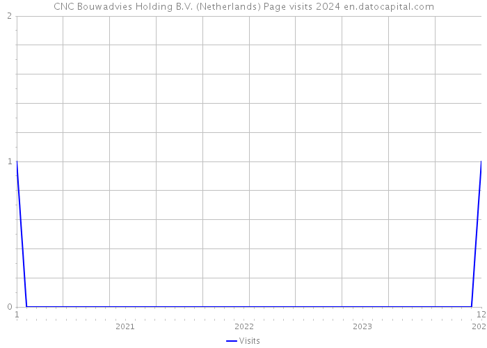 CNC Bouwadvies Holding B.V. (Netherlands) Page visits 2024 