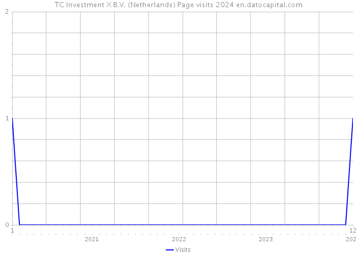 TC Investment X B.V. (Netherlands) Page visits 2024 