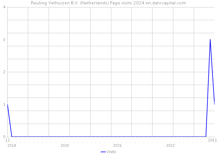 Reuling Vethuizen B.V. (Netherlands) Page visits 2024 